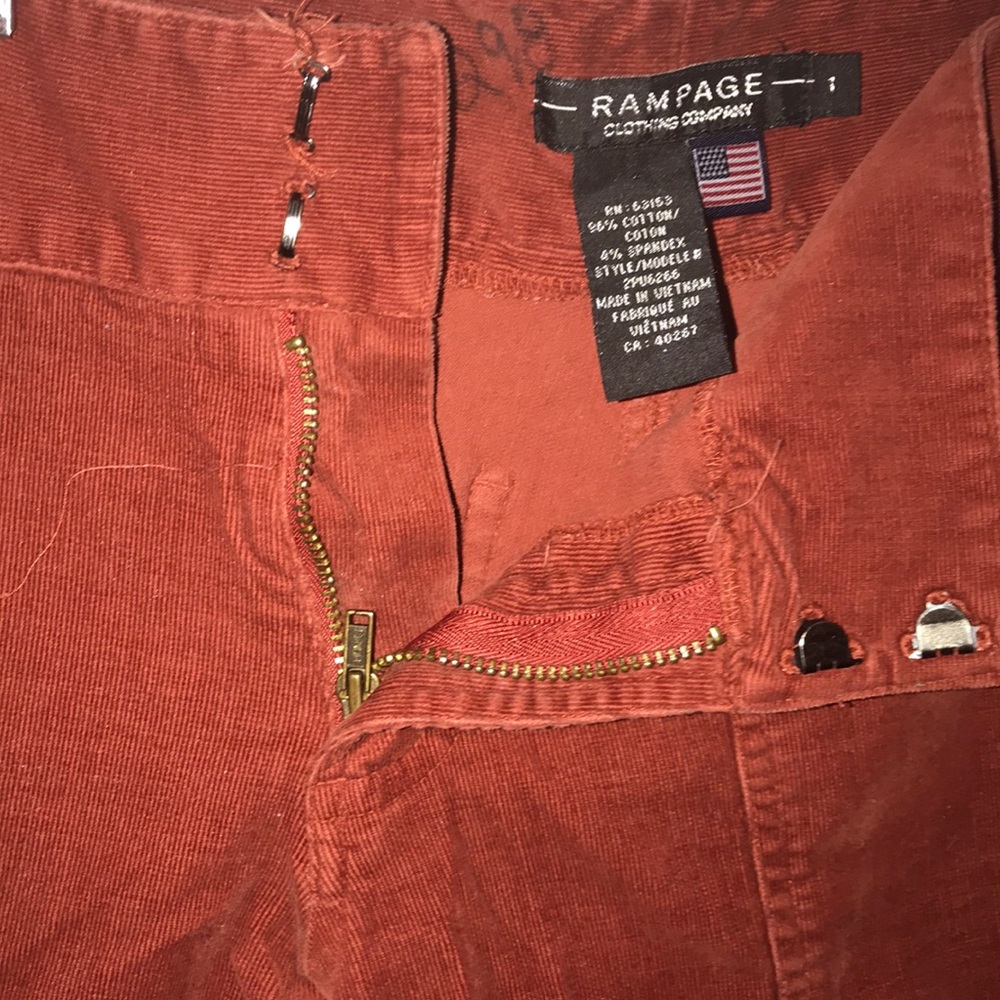 Pair of vintage corduroy bell bottoms